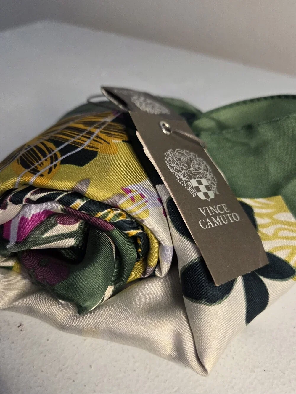 Vince Camuto Silk Scarf New With Tags